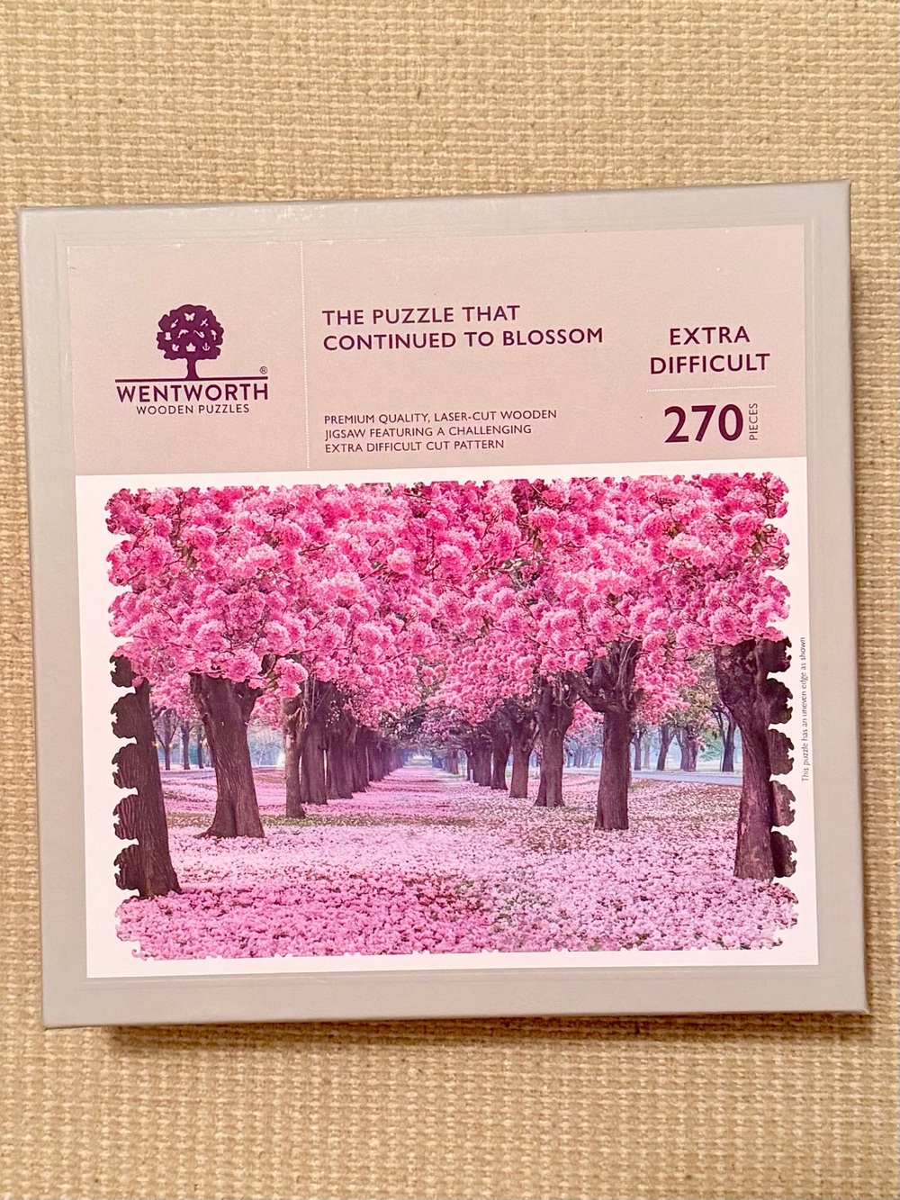 Wentworth Wooden Puzzles – The Puzzle That Continued to Blossom – 270 pieces
